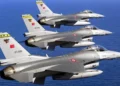 Los cazas F-16 de Turquía entran en la guerra