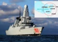 HMS Dragon llega al Mediterráneo oriental para defender Chipre