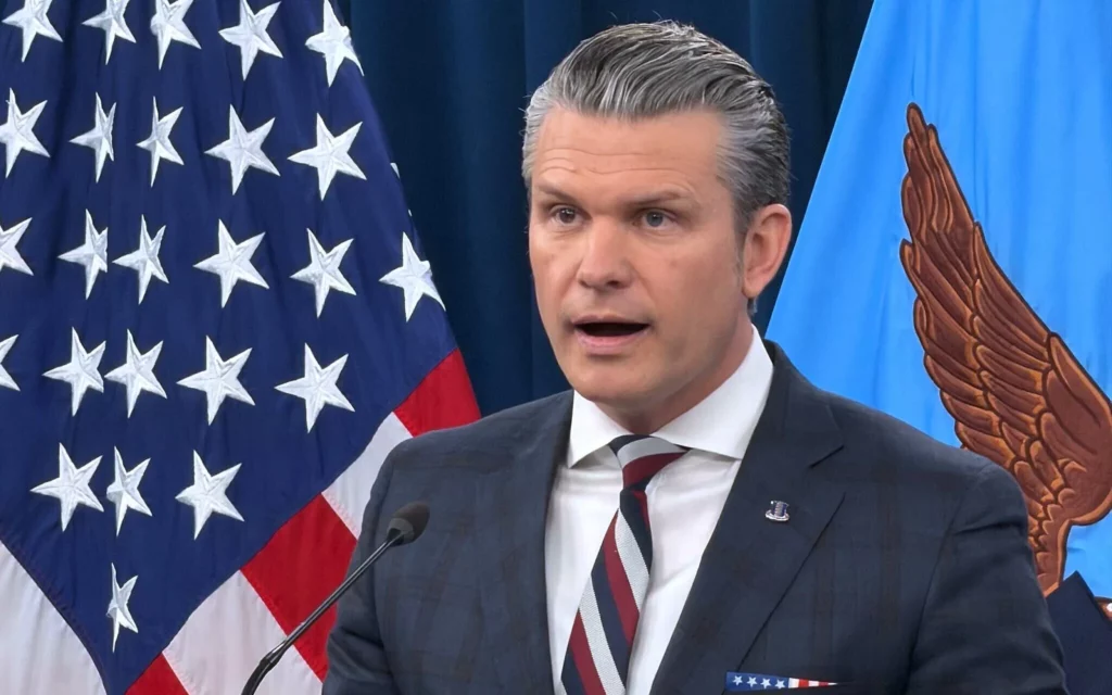 Hegseth elogia la actuación de Israel en la guerra con Irán