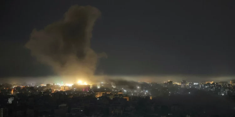 Israel atacó siete zonas del sur de Beirut durante la noche