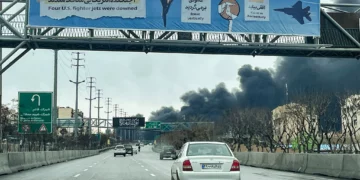 Israel atacó la sede espacial y satelital del CGRI en Teherán