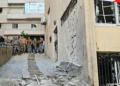 La FDI afirma que un misil balístico iraní cayó en Beirut
