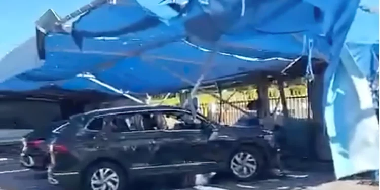 Tres heridos tras ataque iraní con misil con bomba de racimo