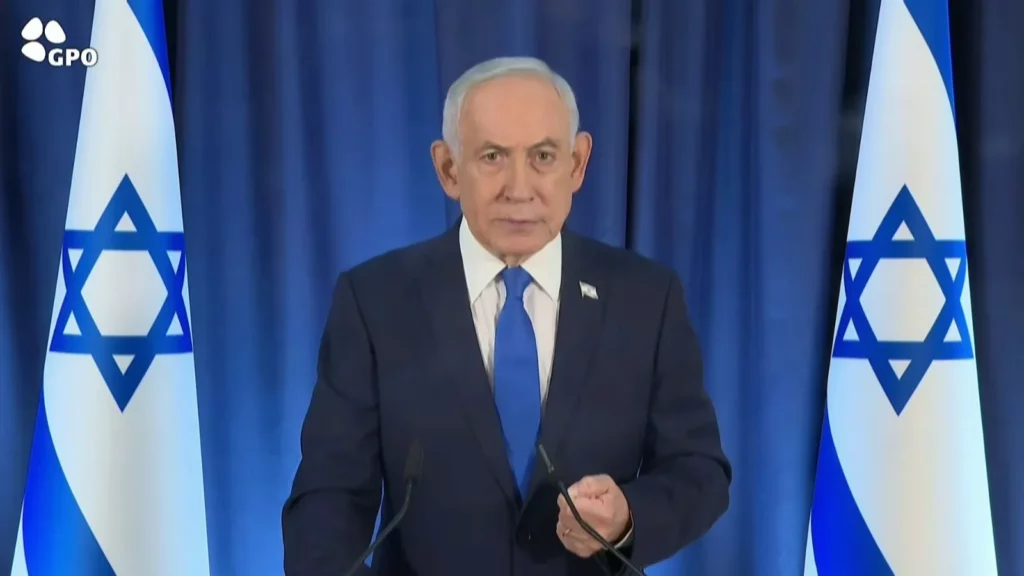 Netanyahu dice que Israel “aplasta” a Irán y a Hezbolá