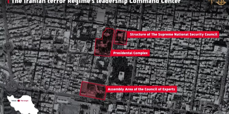 La Fuerza Aérea israelí atacó el “complejo de liderazgo” de Irán en Teherán