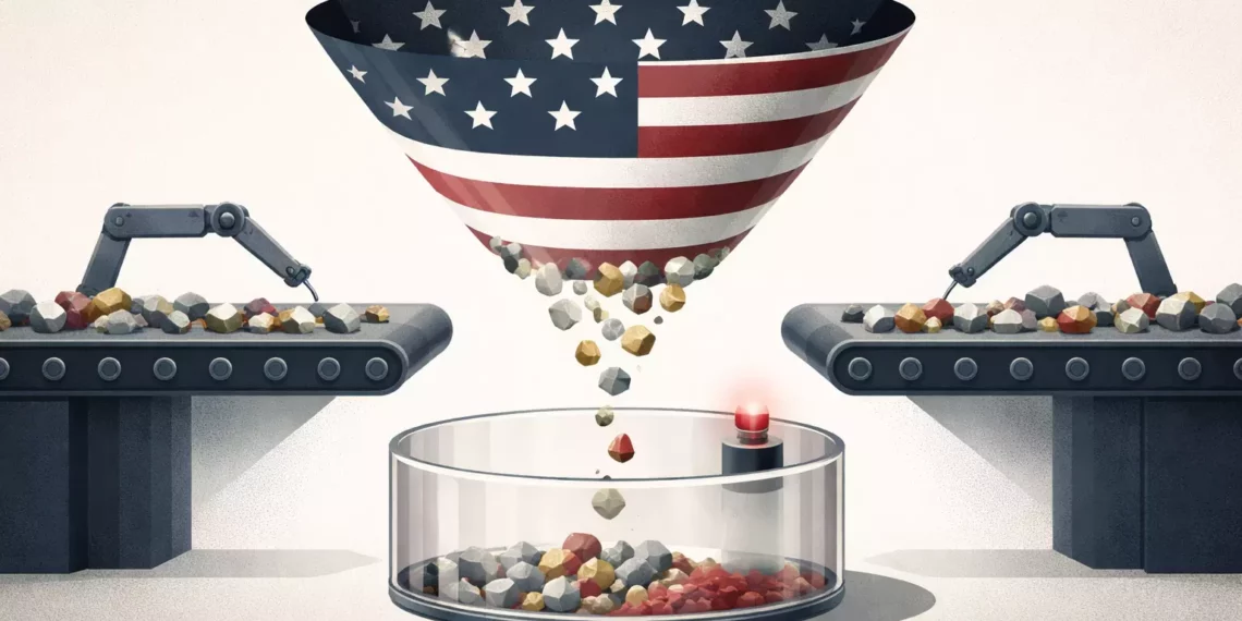 EE. UU. afronta un cuello de botella en tierras raras para defensa