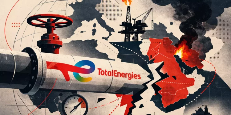 El conflicto en Oriente Medio paraliza el 15% de la producción total de petróleo y gas de TotalEnergies