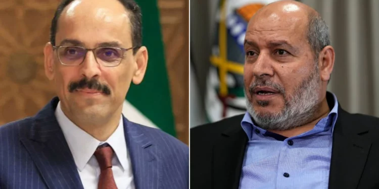 El jefe de inteligencia de Turquía recibe a un alto cargo de Hamás