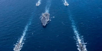 EE. UU. despliega el portaaviones USS George H. W. Bush para operaciones contra Irán