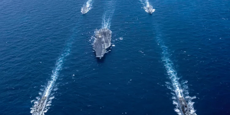 EE. UU. despliega el portaaviones USS George H. W. Bush para operaciones contra Irán