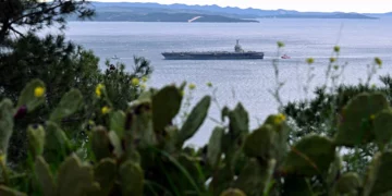 El USS Gerald Ford atraca en Croacia para tareas de mantenimiento