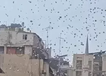 Israel lanza folletos en Beirut para instar a civiles a actuar contra Hezbolá