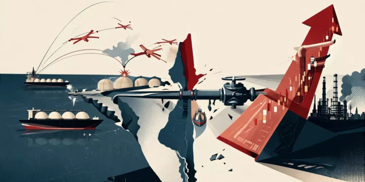 Petróleo y gas se disparan tras ataques de Irán en Qatar y Kuwait