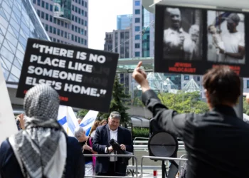 Oficiales de alto rango dirigieron protestas contra Israel en Toronto