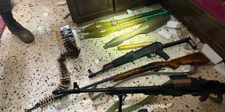 La Brigada Givati captura armas de Hezbolá en el Líbano