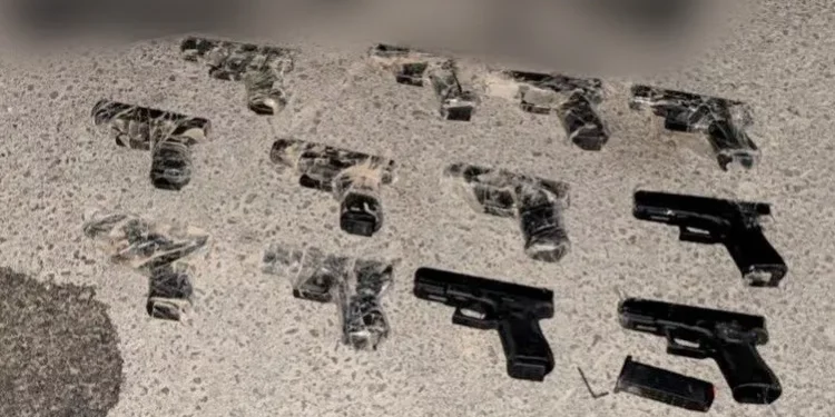 Israel frustra contrabando con un dron de pistolas desde Jordania