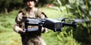 Drones británicos con IA desplegados para detectar minas ocultas