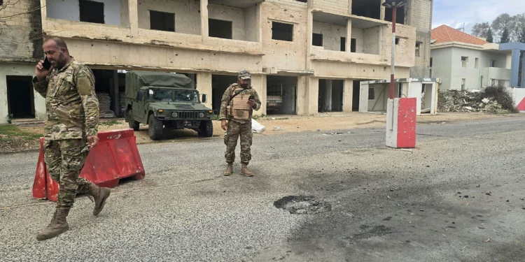 El ejército libanés repliega sus tropas en la frontera sur