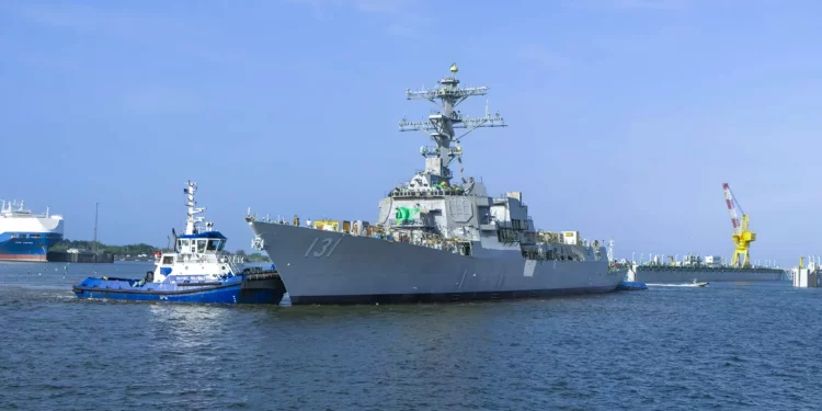 EE. UU. botó el USS George M. Neal: el 81.º destructor de la clase Arleigh Burke