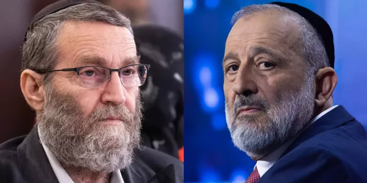 Gafni y Shas escalan su choque por la coalición y los cargos
