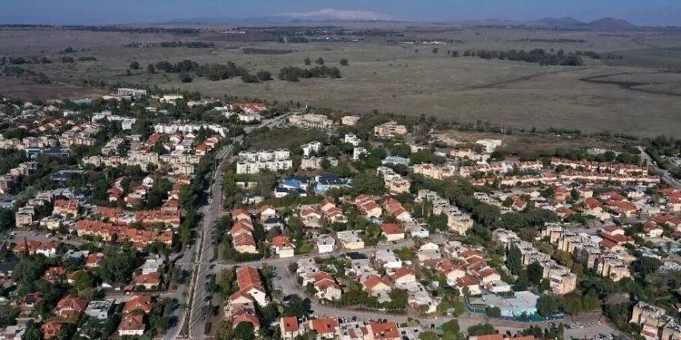 Israel invertirá $334 millones para convertir Katzrin en ciudad del Golán