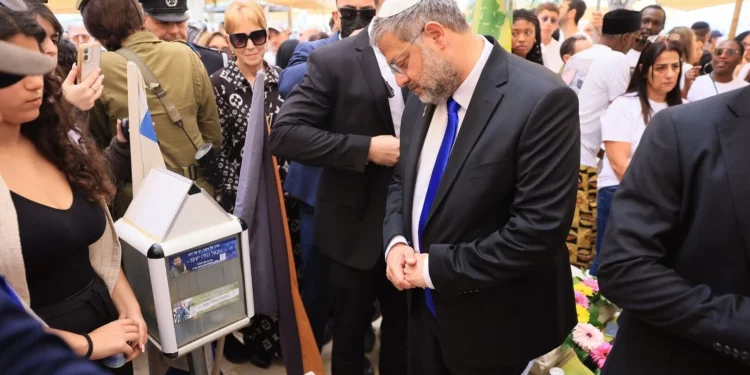 Ben Gvir reivindica su respaldo a policías y soldados en Dimona