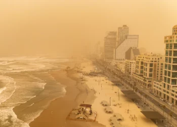 Israel registra niveles altos de contaminación por tormenta de polvo africana