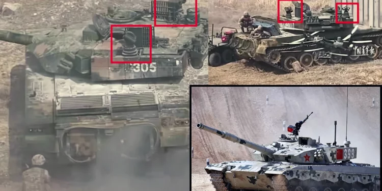China refuerza el Tipo 96A con protección activa GL-6