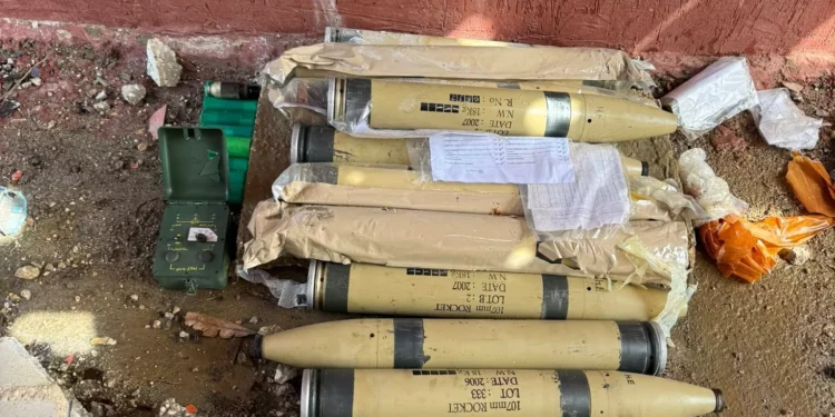 Las FDI hallaron armas y material de Hezbolá en una escuela