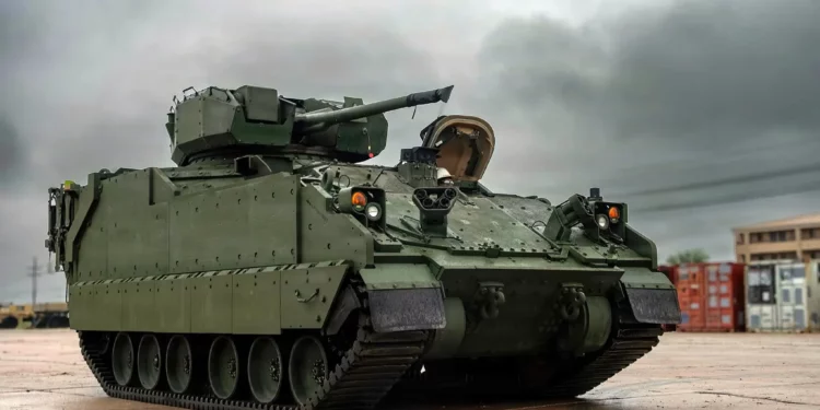 Ejército de EE. UU. prueba una versión del AMPV con cañón de 30 mm