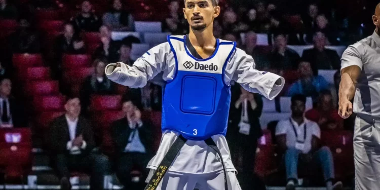 Asaf Yasur conquista el oro en el Campeonato Europeo de Para-Taekwondo