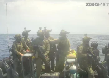 Comandos navales israelíes interceptan embarcaciones de la Flotilla Global Sumud frente a las costas de Chipre el 18 de mayo de 2026. (Flotilla Global Sumud)
