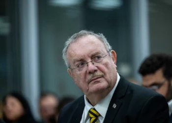 Daniel Hershkowitz, jefe de la Comisión de Servicio Civil del Ministerio de Salud, Jerusalén, 12 de enero de 2023. (Yonatan Sindel/Flash90)