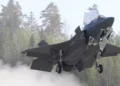 F-35B italianos operan por primera vez desde una carretera