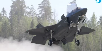 F-35B italianos operan por primera vez desde una carretera