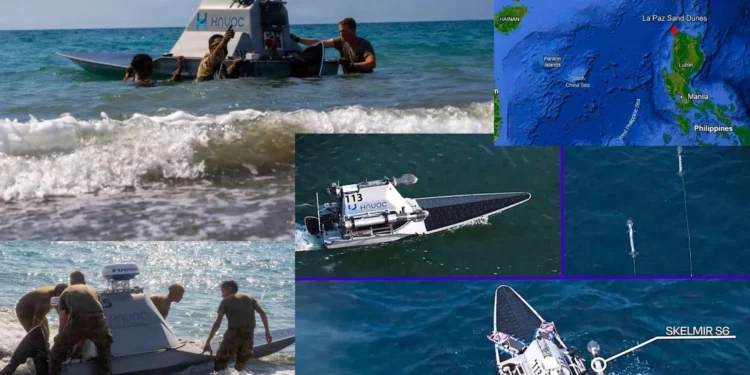 EE. UU. lanza un dron naval desde la costa filipina en Balikatan 2026