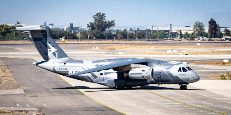 El KC-390 llega a FIDAE 2026 con nuevo diseño exterior