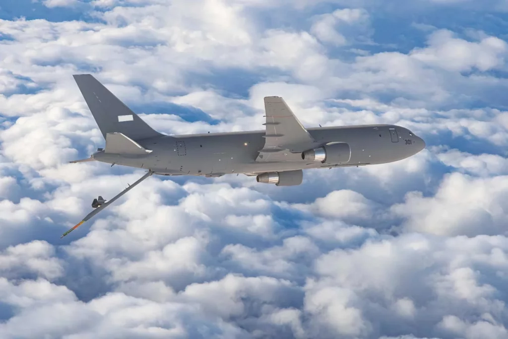 Israel estrena el Gideon: su primer avión cisterna Boeing KC-46
