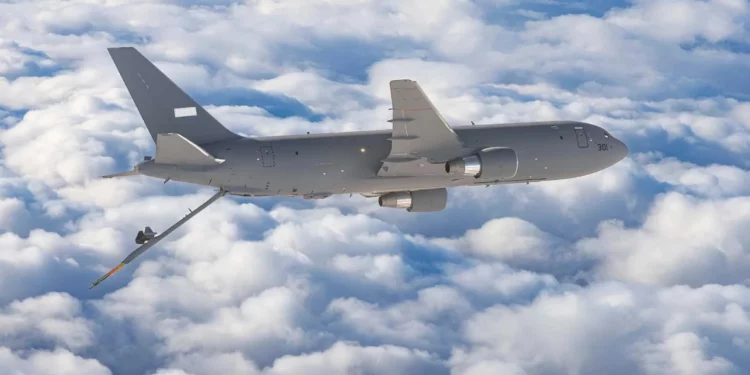 Israel estrena el Gideon: su primer avión cisterna Boeing KC-46