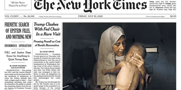 Fotógrafo que capturó “la hambruna” en Gaza gana el Pulitzer