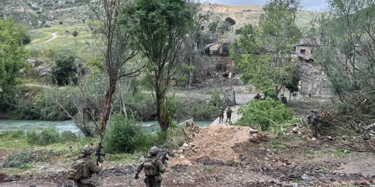 Las FDI operan fuera de su zona de seguridad en el sur del Líbano