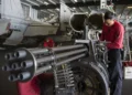 Cazas F/A-18 dispararon con su cañón rotativo M61A2 Vulcan a petroleros iraníes