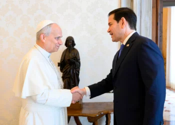 Marco Rubio se reúne con el Papa en el Vaticano