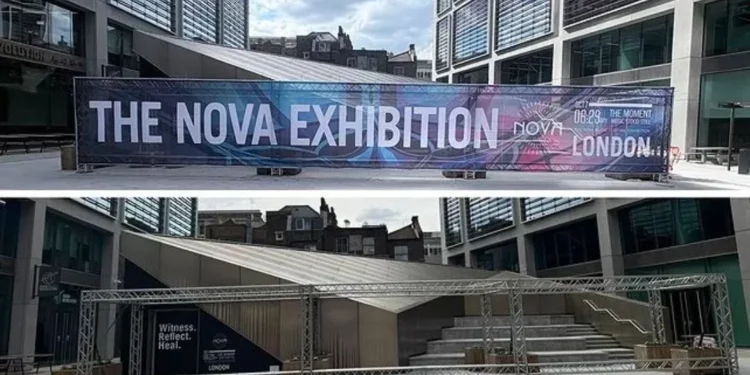 La policía de Londres ordena retirar pancarta de exposición sobre la masacre de Nova