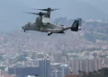 Marines de EE. UU. realizan ejercicio con Osprey en la Embajada en Caracas