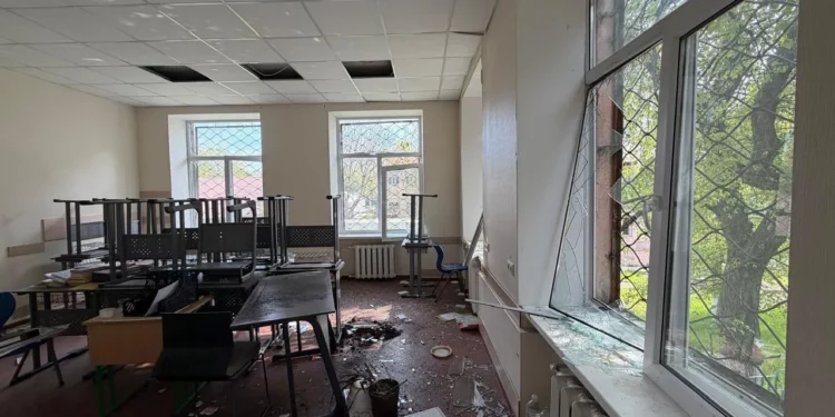 Un ataque en Odesa destruye una escuela judía y daña un orfanato