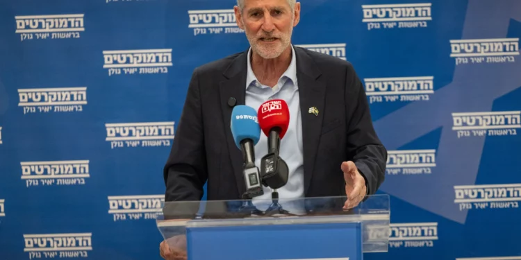 Golan: la oposición debería aliarse con Ra’am para derrocar al “Gobierno corrupto”