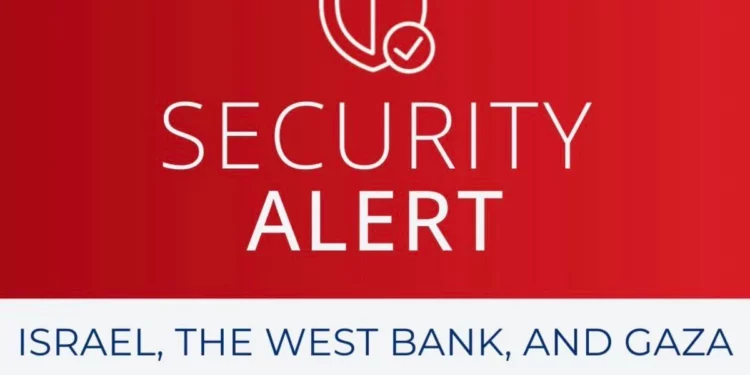 Embajada de EE. UU. en Israel emite alerta de seguridad y recomienda ubicar refugios