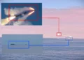 Submarino ruso Arkhangelsk lanza misil Oniks en el mar de Barents