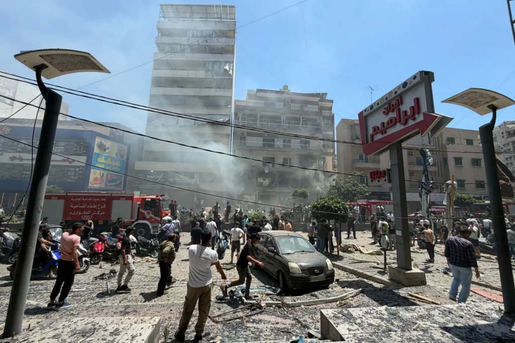 Israel ataca el centro de mando de Hezbolá en Beirut